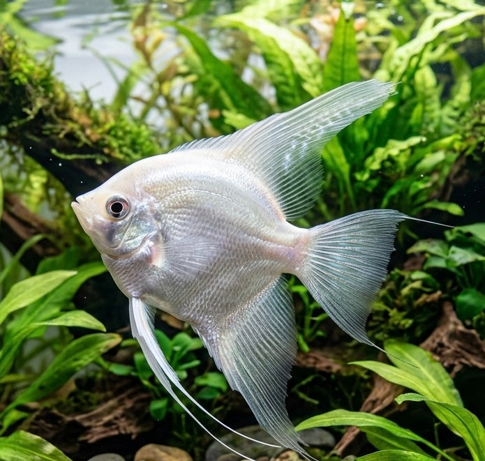 Platinum Angelfish – Central Florida Cichlids